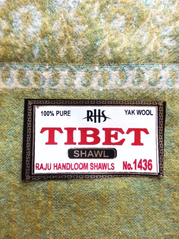 Tibet Shawl, Raju Handloom Pure Yak Wool