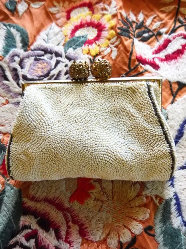 Back View of Le Petit Change Purse, Handmade in France