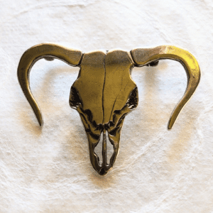 Longhorn Skull Pin, Thirty Two Years in Making