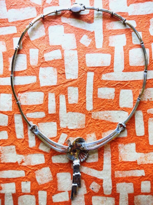 Reverse View of Art Deco Marcatile Choker