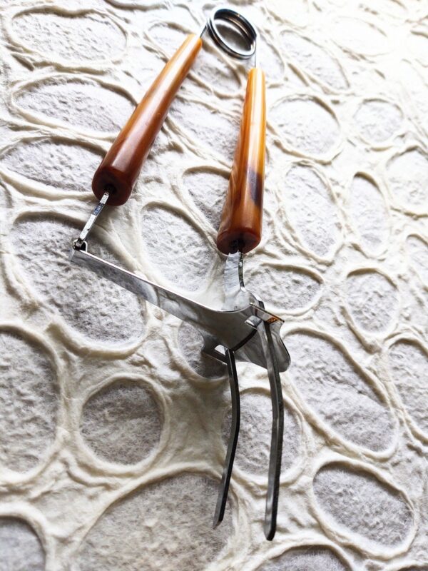 Bakelite Entertaining Set Including Ice Tongs