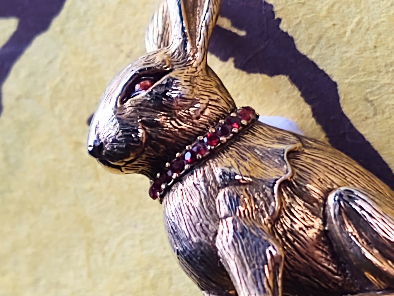 Lovely Rabbit Pin, Balanced and Signed MMA and MAd