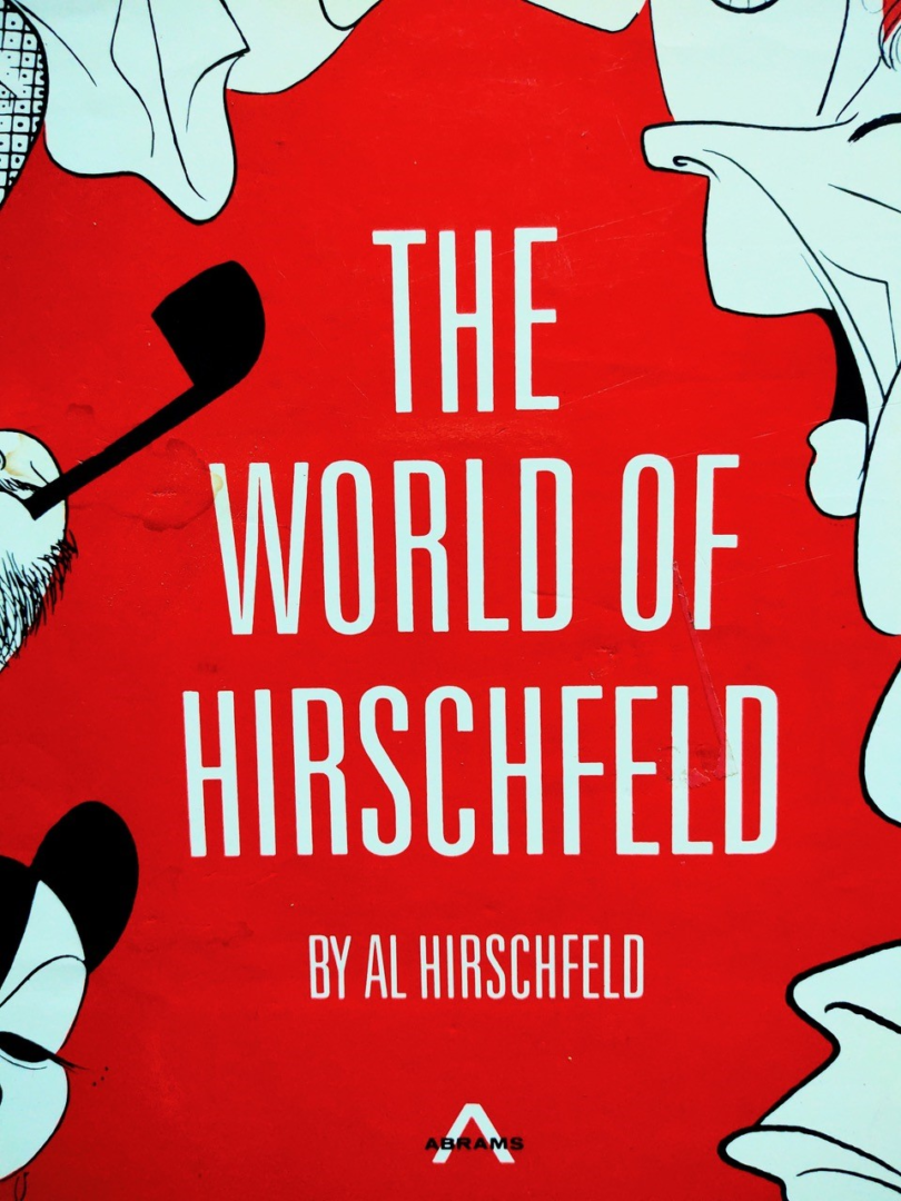 The World of Hirschfeld by AL Hirschfeld, Publsihed in 1970